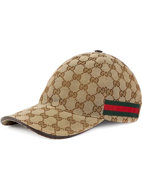 gucci gg canvas baseball hat ebay|Gucci men hats size large.